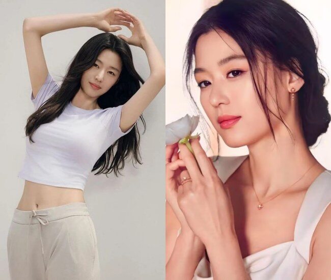 Ở tuổi 43, Jeon Ji Hyun vẫn giữ vững danh hiệu tượng đài nhan sắc xứ Hàn với làn da căng bóng, gương mặt thanh tú và thần thái sang trọng. Vẻ đẹp của cô không đến từ son phấn mà từ sự kỷ luật, tinh thần tươi trẻ và lối sống tràn đầy năng lượng tích cực.