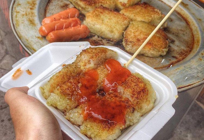 Tới Hà Nội mùa này nhất định phải thưởng thức bánh chưng rán