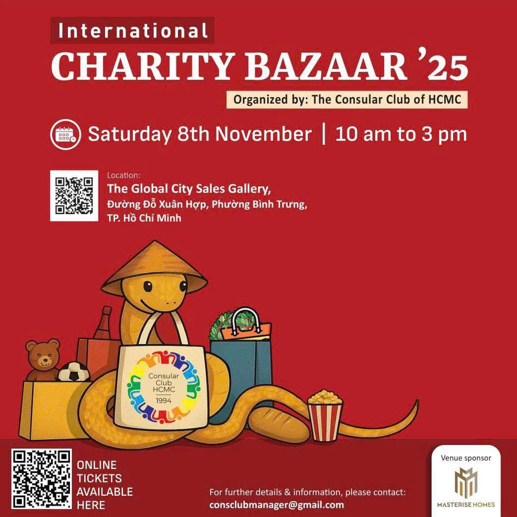 Hội chợ Từ thiện Quốc tế trở lại, tiếp tục tinh thần giao lưu văn hóa, vì cộng đồng - Ảnh 1.