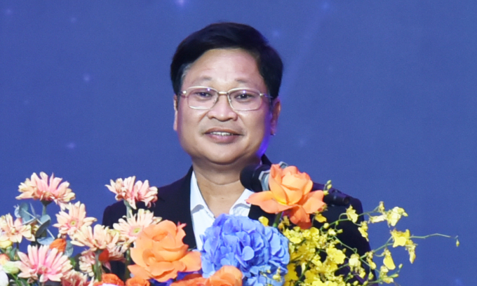 Cục trưởng Công nghiệp CNTT Nguyễn Khắc Lịch phát biểu tại sự kiện. Ảnh: Song Hà