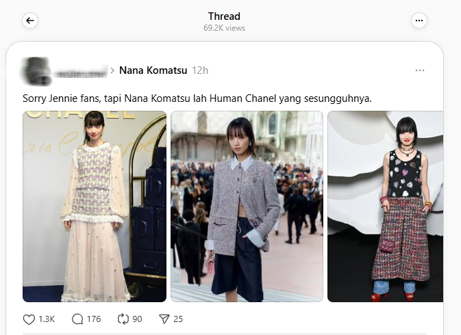 Mỹ nhân Nhật khiến Jennie không được công nhận là “Chanel sống”- Ảnh 1.