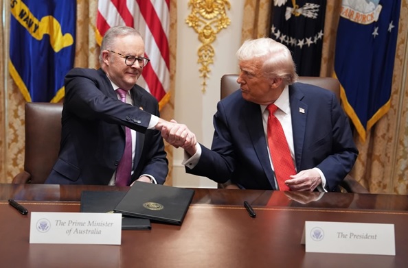 Mỹ-Úc ký thỏa thuận đất hiếm 8,5 tỉ USD, đối trọng với Trung Quốc - Ảnh 1.