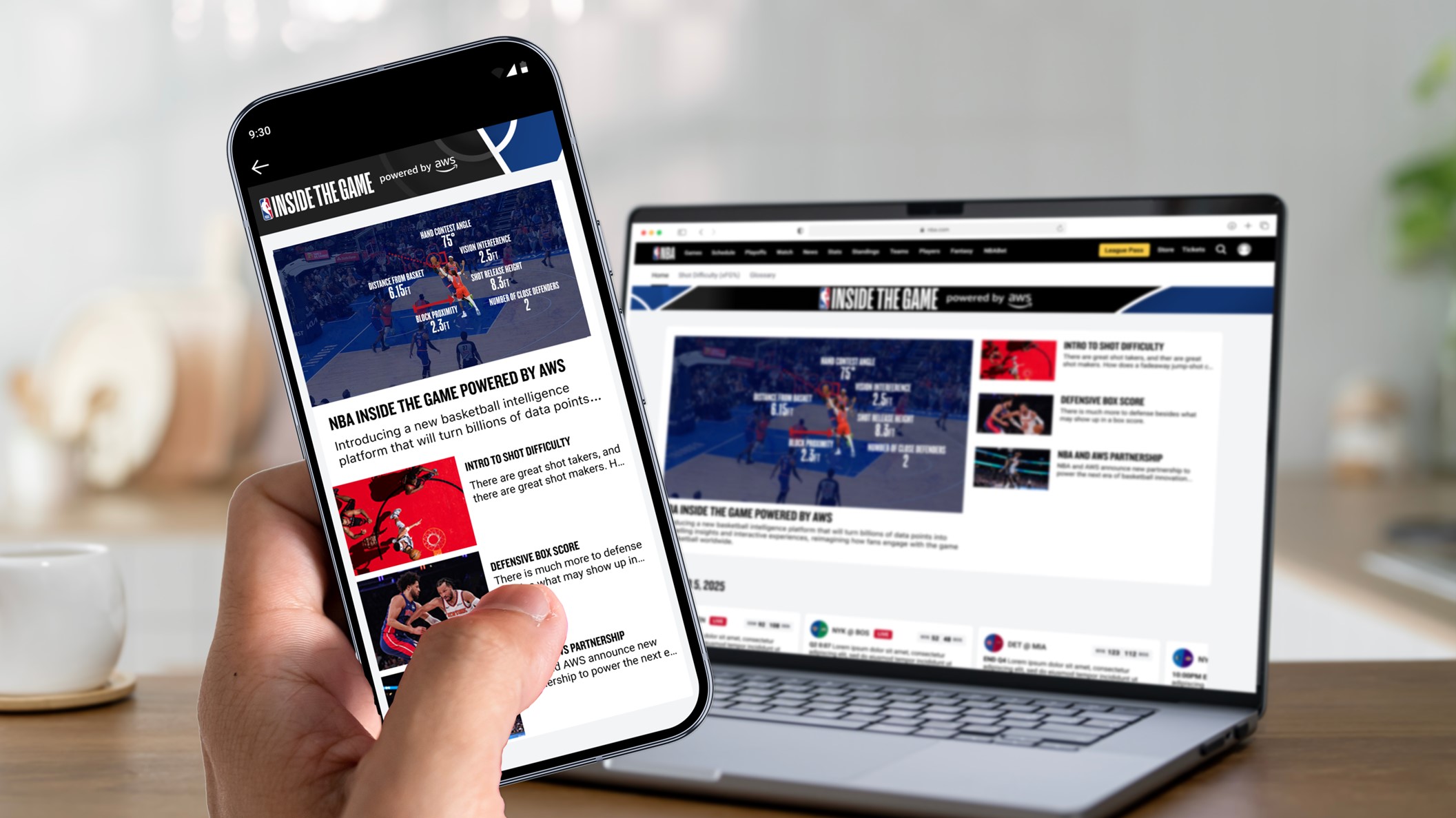 NBA Và AWS công bố hợp tác, mở ra kỷ nguyên sáng tạo trong lĩnh vực bóng rổ  - Ảnh 1.