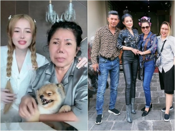 Sao Việt 24h: Mẹ ruột giáo viên của Lương Bằng Quang ủng hộ Ngân 98 mặc hở, khen nhà con dâu đẳng cấp tỷ phú