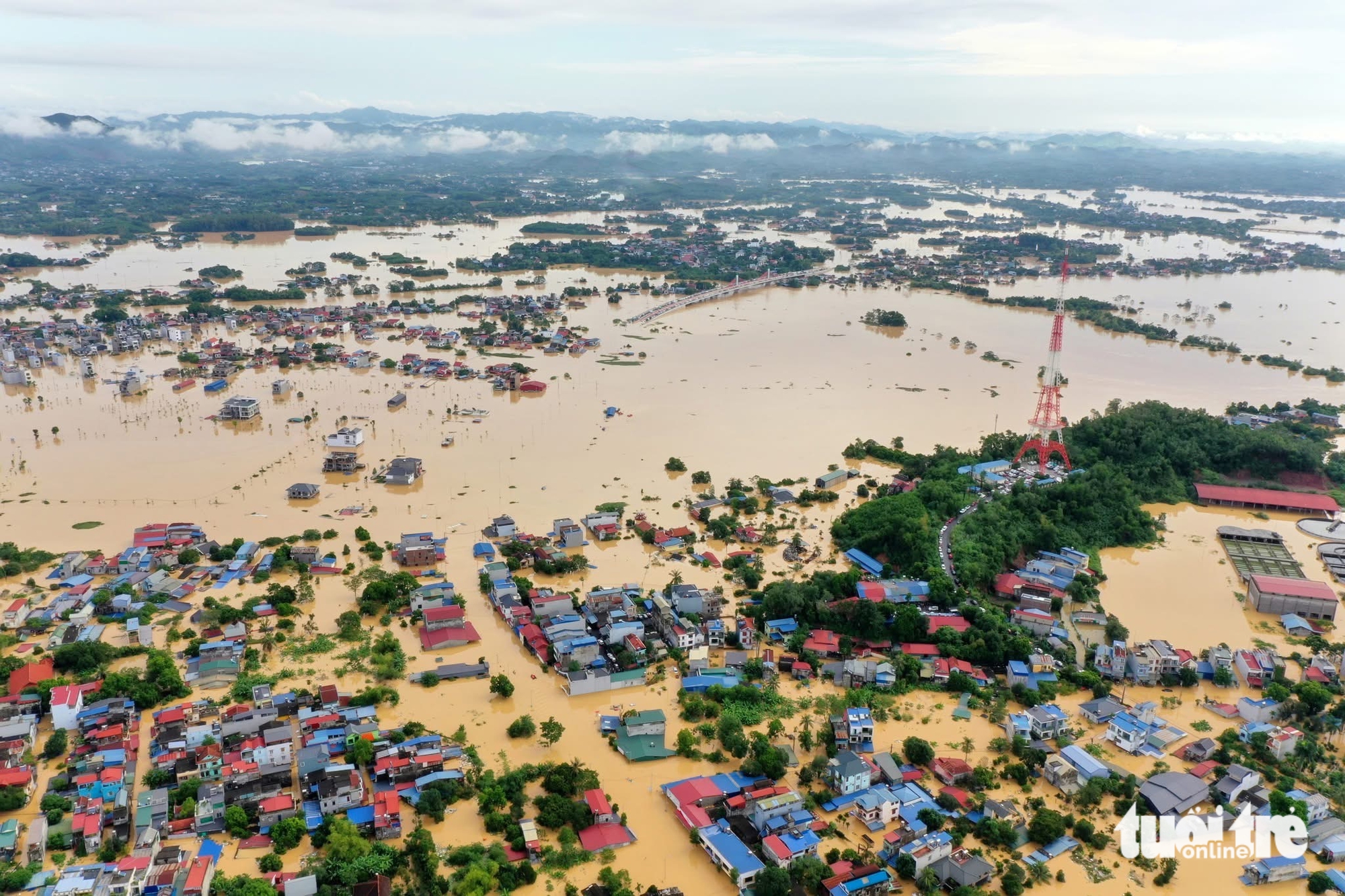 Ngập lụt ở Thái Nguyên, Lạng Sơn, Bắc Ninh, Cao Bằng kéo dài đến khi nào? - Ảnh 1.