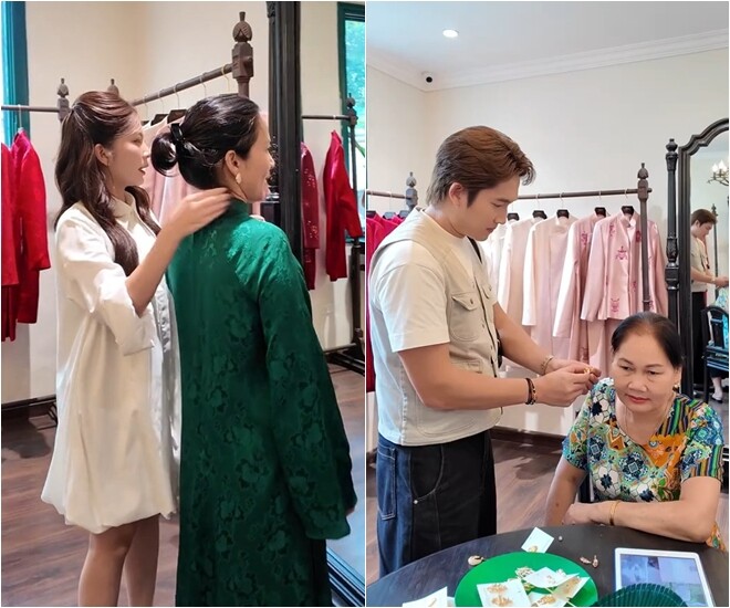 Ngọc Huyền đưa mẹ chồng đi thử đồ cho đám cưới với Đình Tú, bị dân mạng nói "làm tốn kém lại lo trả nợ" 1 Vợ chồng Đình Tú đưa 2 mẹ đi thử áo dài và phụ kiện trước thềm đám cưới vào đầu tháng 11 tới.