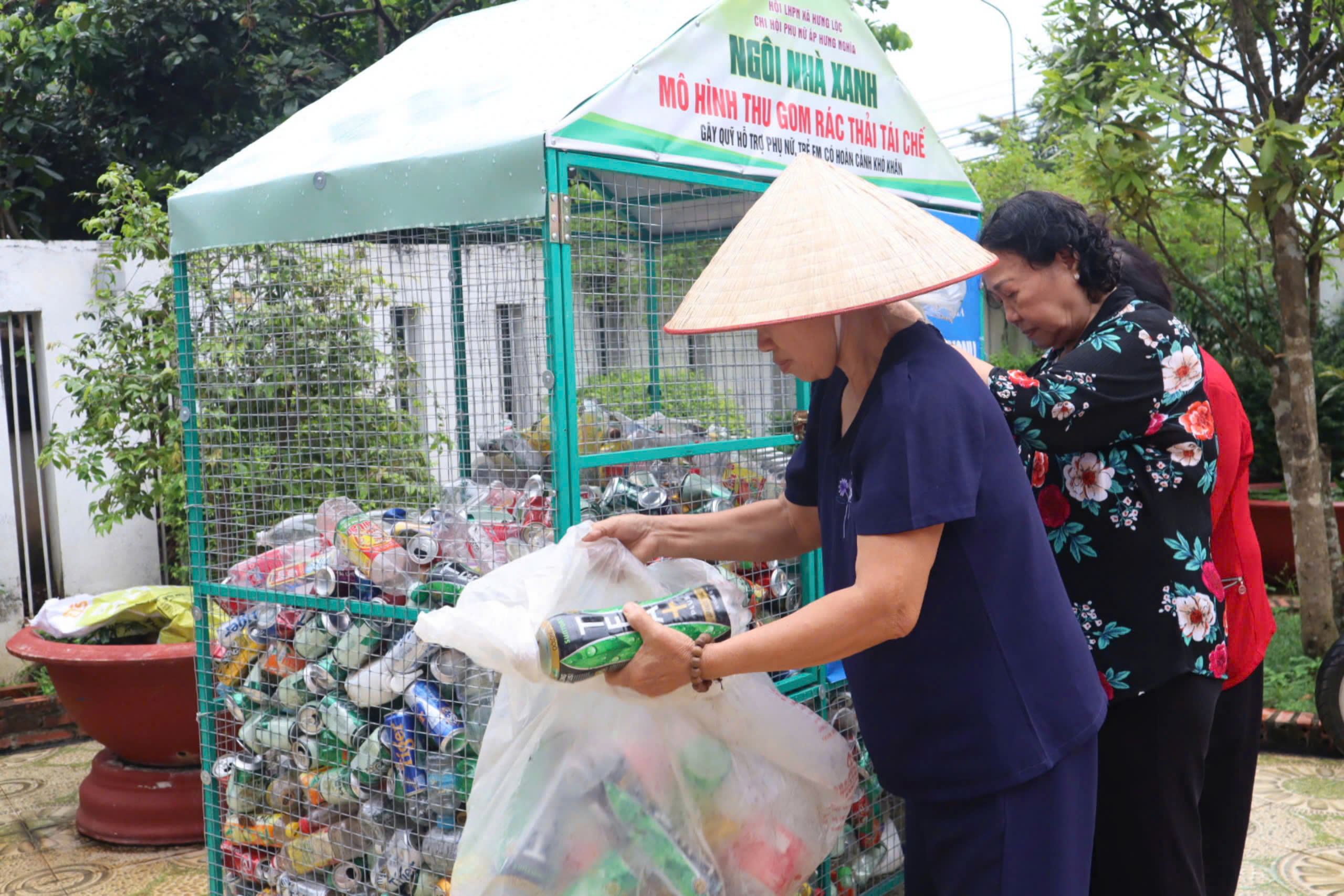 Ngôi nhà xanh, gắn kết tình yêu thương - Ảnh 1.