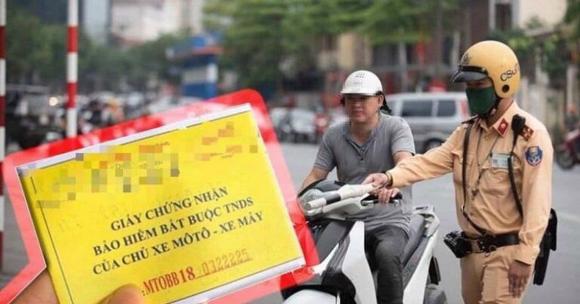 Bảo hiểm xe máy, phạt lỗi Bảo hiểm xe máy, mua Bảo hiểm xe máy vẫn bị phạt, kiến thức