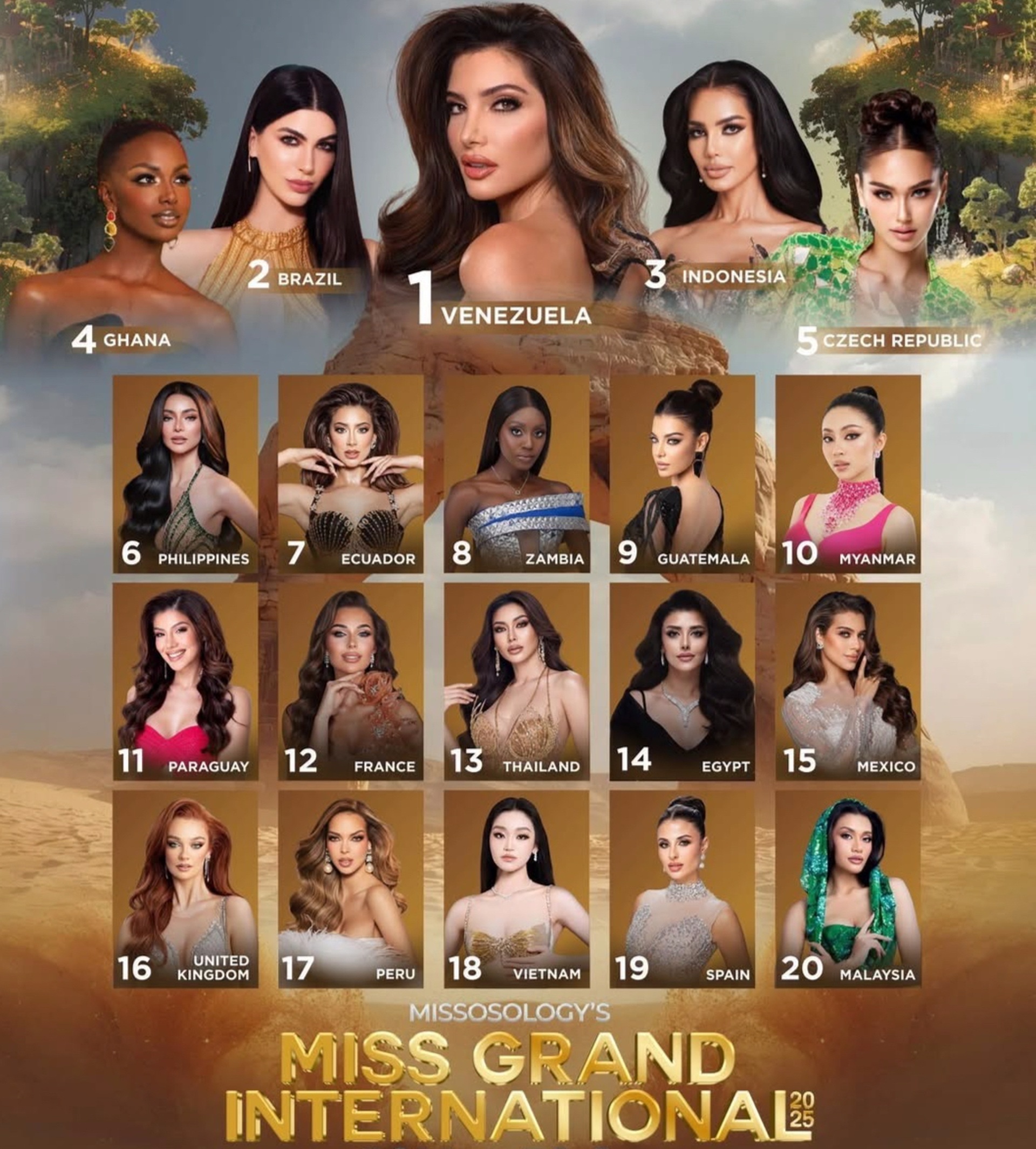 Người đẹp được dự đoán đăng quang Hoa hậu Hòa bình Quốc tế 2025 - 1