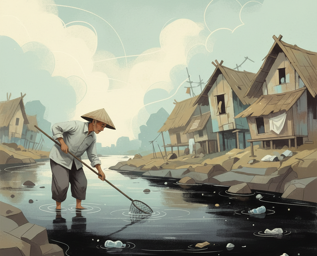 Người giữ hồn cho dòng sông 1 Người giữ hồn cho dòng sông - Truyện ngắn dự thi của Lam Tịnh - Ảnh 1.