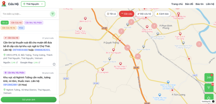 Nhung cau chuyen am ap Giua lu lut mien Bac