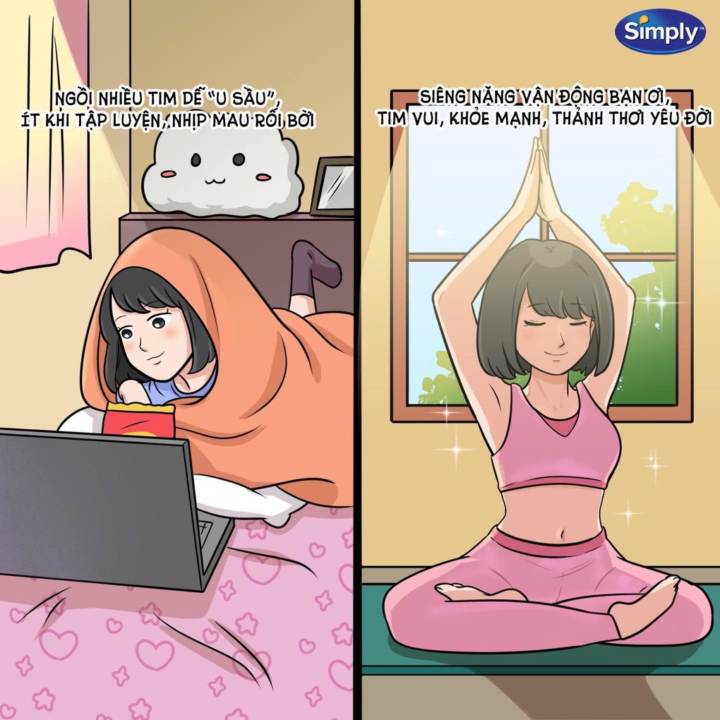 Những thói quen nhỏ giúp tim khỏe mạnh - 1