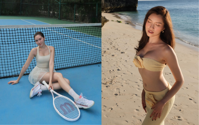 Nữ MC nổi tiếng mê thể thao, 