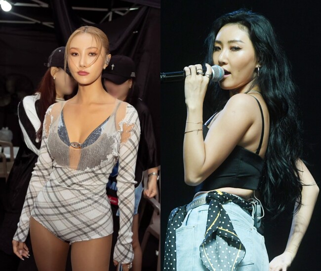 Hwasa từng giảm thành công 15kg trong vòng 3 tháng để được debut. Ở tuổi 30, mỹ nhân xứ Hàn được xem là biểu tượng sexy của Kpop nhờ thân hình nóng bỏng.