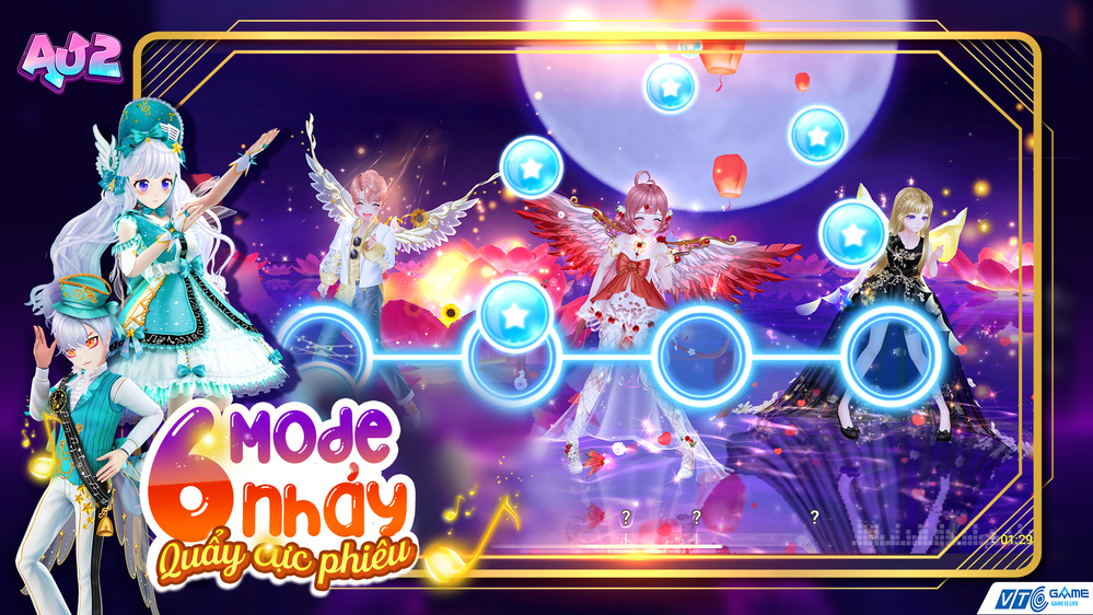  
Au 2 - Tựa game khuấy đảo giới trẻ với sân chơi âm nhạc – thời trang – hẹn hò đậm chất Gen Z!
