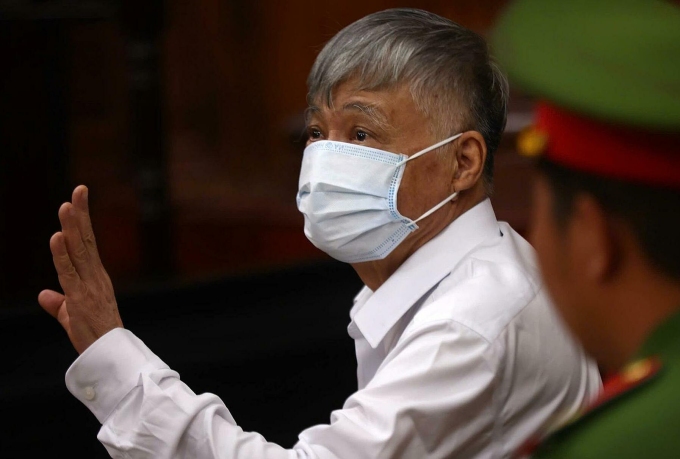 Ông Nguyễn Công Khế tại tòa hôm nay. Ảnh: Trần Quỳnh