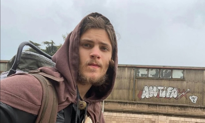 Hình ảnh Michael Gloss trước khi rời Mỹ vào năm 2023. Ảnh: Guardian