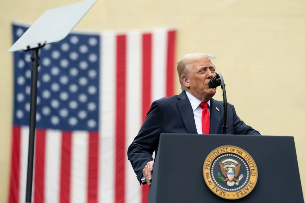 Tổng thống Mỹ Donald Trump. Ảnh: WHITE HOUSE Ông Trump cảnh báo sẽ cắt giảm ‘các cơ quan của phe Dân chủ’ khi chính phủ đóng cửa