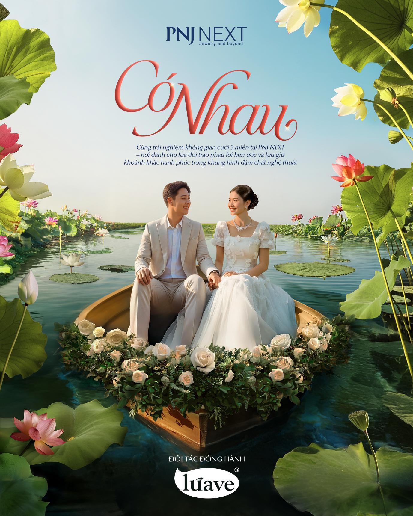 PNJ NEXT tái hiện văn hóa cưới ba miền trong không gian cưới “Có nhau”- Ảnh 1.