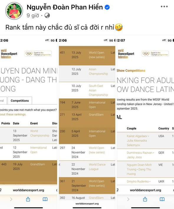 Phan Hiển khoe bảng thành tích 'sĩ hết đời', Thu Hương tiết lộ lý do chọn trang phục thời chiến ra đấu trường quốc tế- Ảnh 1.