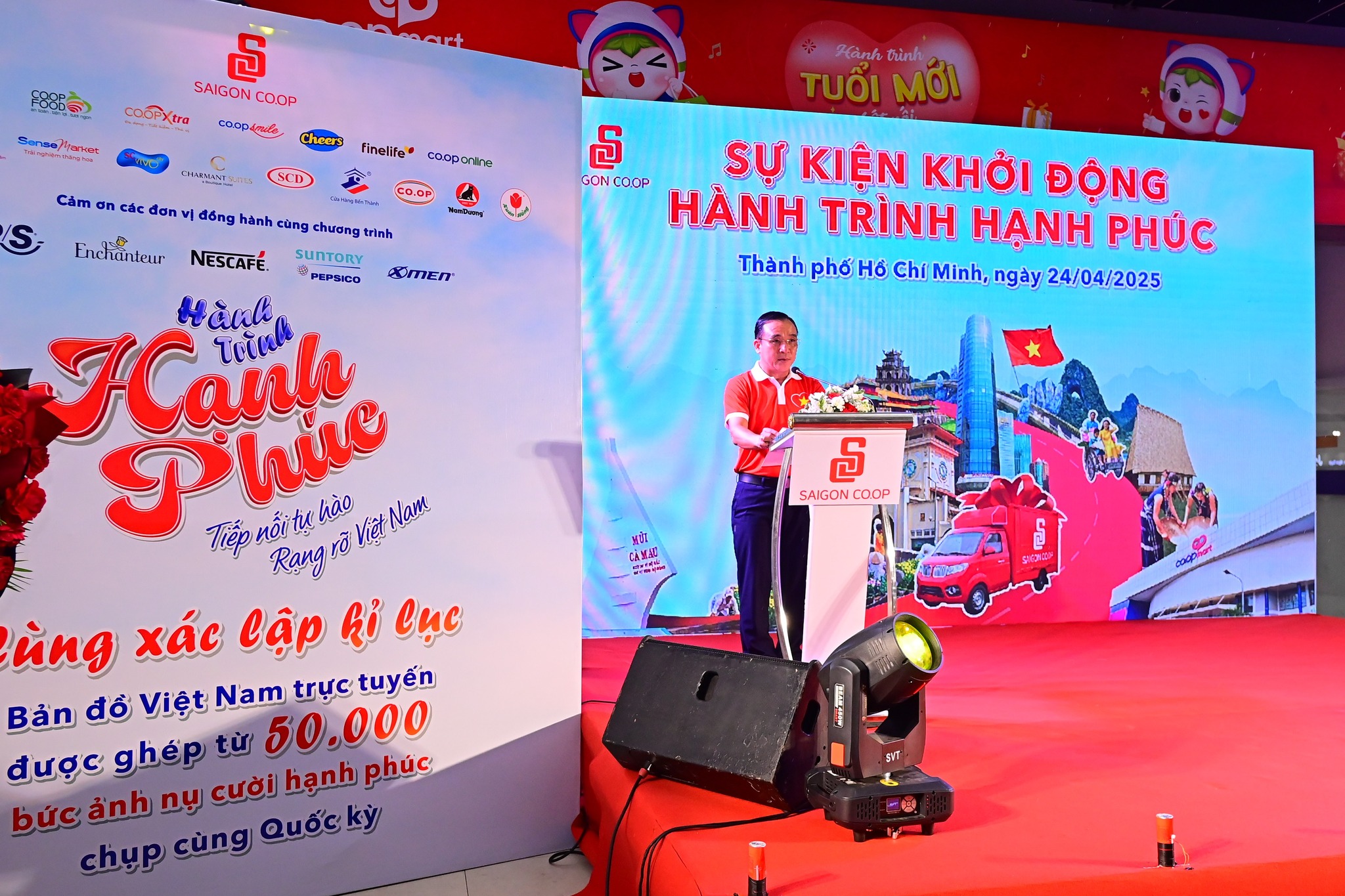 Saigon Co.op chính thức khởi động chương trình Hành trình Hạnh phúc 2025 - Ảnh 1.