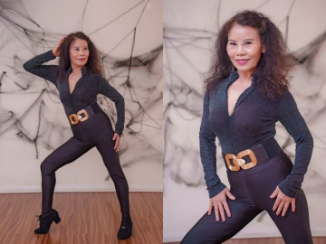 Sao Việt 24h: Mẹ ruột Hồ Ngọc Hà diện phong cách độc lạ, tuổi U70 vẫn tự tin khoe dáng trong trang phục bó sát