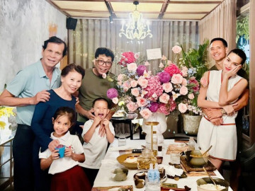 Sao Việt 24h: Mẹ Hồ Ngọc Hà tình tứ bên chồng lai Pháp trong ngày sinh nhật, U70 khoe dáng trẻ trung, viên mãn bên con cháu