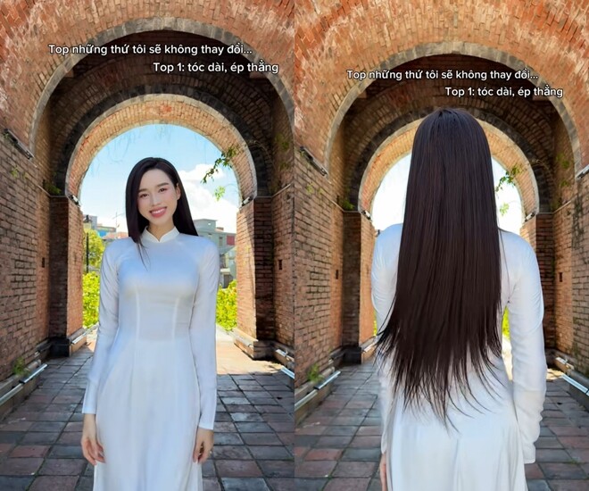 Nàng hậu khoe đặc điểm nhan sắc mà cô không bao giờ muốn thay đổi.