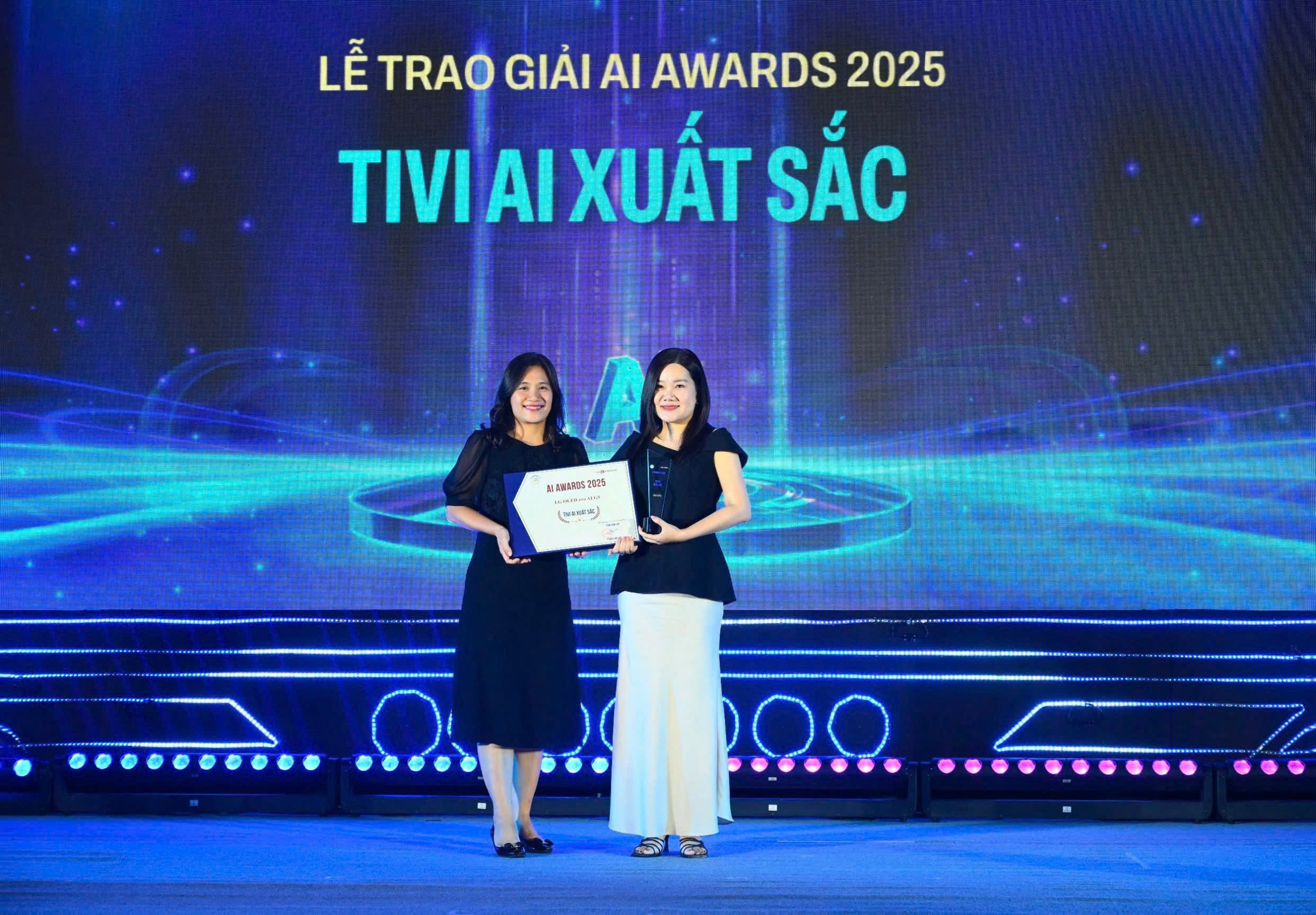 Siêu phẩm LG OLED evo AI G5 giành giải TV AI xuất sắc tại AI Awards 2025 - Ảnh 1.