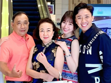 Hari Won tung tin nhắn nói chuyện với phụ huynh Trấn Thành, đối đáp bố chồng như bạn bè