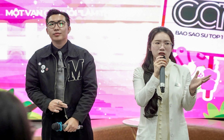 Sinh viên tổ chức talkshow về tình dục, hướng dẫn kiến thức an toàn - Ảnh 1.