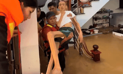 cứu người vùng lũ, lũ ở thái nguyên