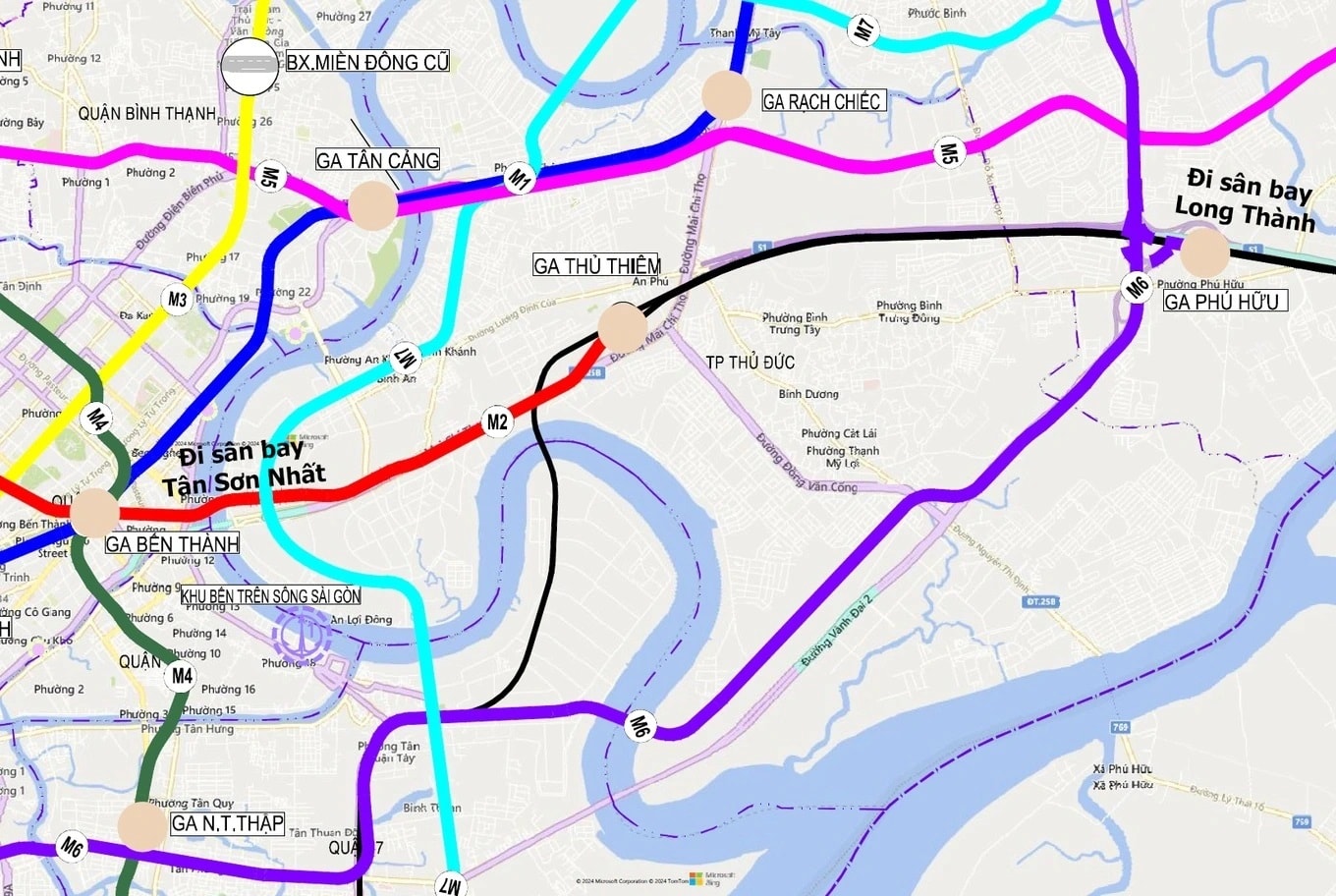 TP.HCM trình Chính phủ phương án làm metro nối sân bay Long Thành 1 TP.HCM trình Chính phủ phương án làm metro nối sân bay Long Thành - Tân Sơn Nhất - Ảnh 1.