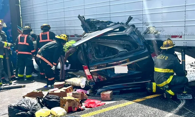 Harjinder Singh, 28 tuổi, đã bị bắt sau khi bị cáo buộc quay đầu xe trái phép dẫn đến vụ tai nạn khiến ba người thiệt mạng. Ảnh: St. Lucie County Sheriffs Office