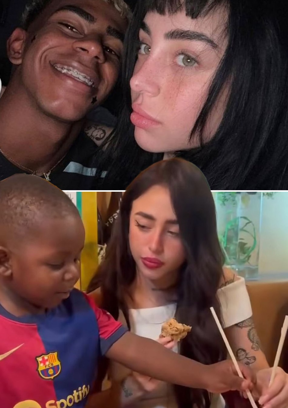 Thần đồng 18 tuổi Lamine Yamal dẫn nữ rapper hơn 6 tuổi về ra mắt gia đình- Ảnh 1.