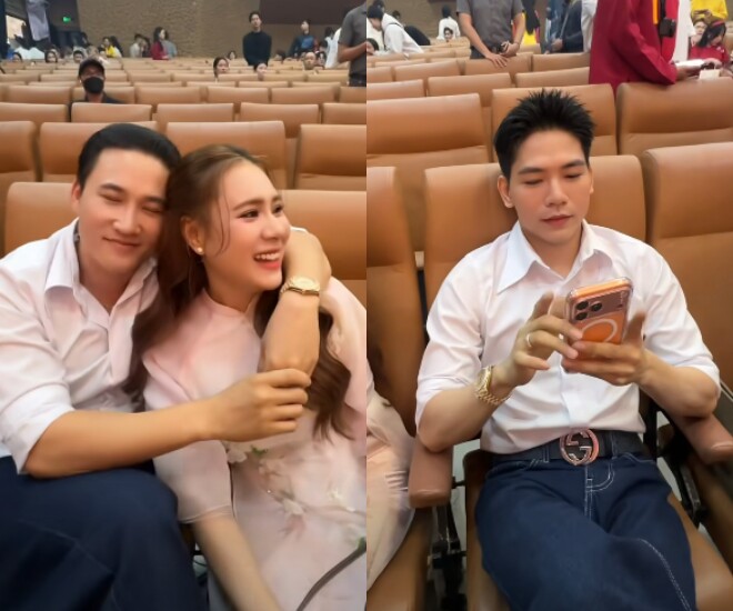 Thanh Đoàn bị trêu “ghen ra mặt” khi Hà Trí Quang thân thiết với Hồ Bích Trâm.