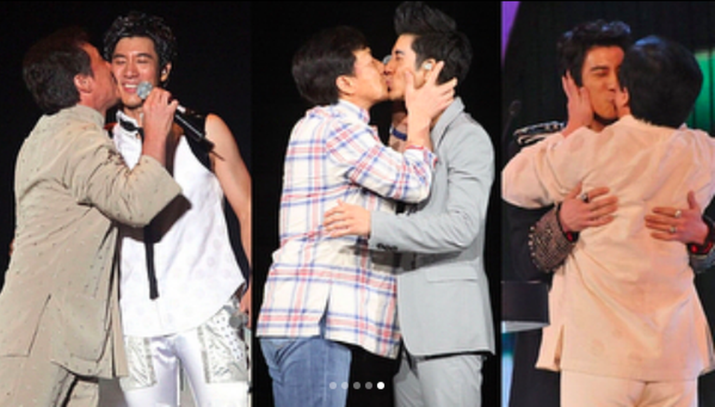 Thành Long vướng tranh cãi vì hành động khóa môi nam đồng nghiệp - 3