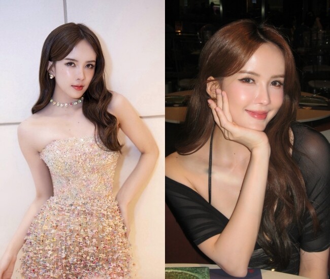 Ở tuổi 34, Thiều Bảo Trâm vẫn giữ được làn da trắng mịn, hồng hào.