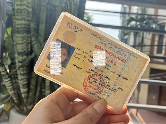 giấy phép lái xe, đổi bằng lái xe thẻ PET