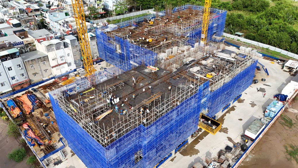 Tiến độ xây dựng dự án Khải Hoàn Prime - 1