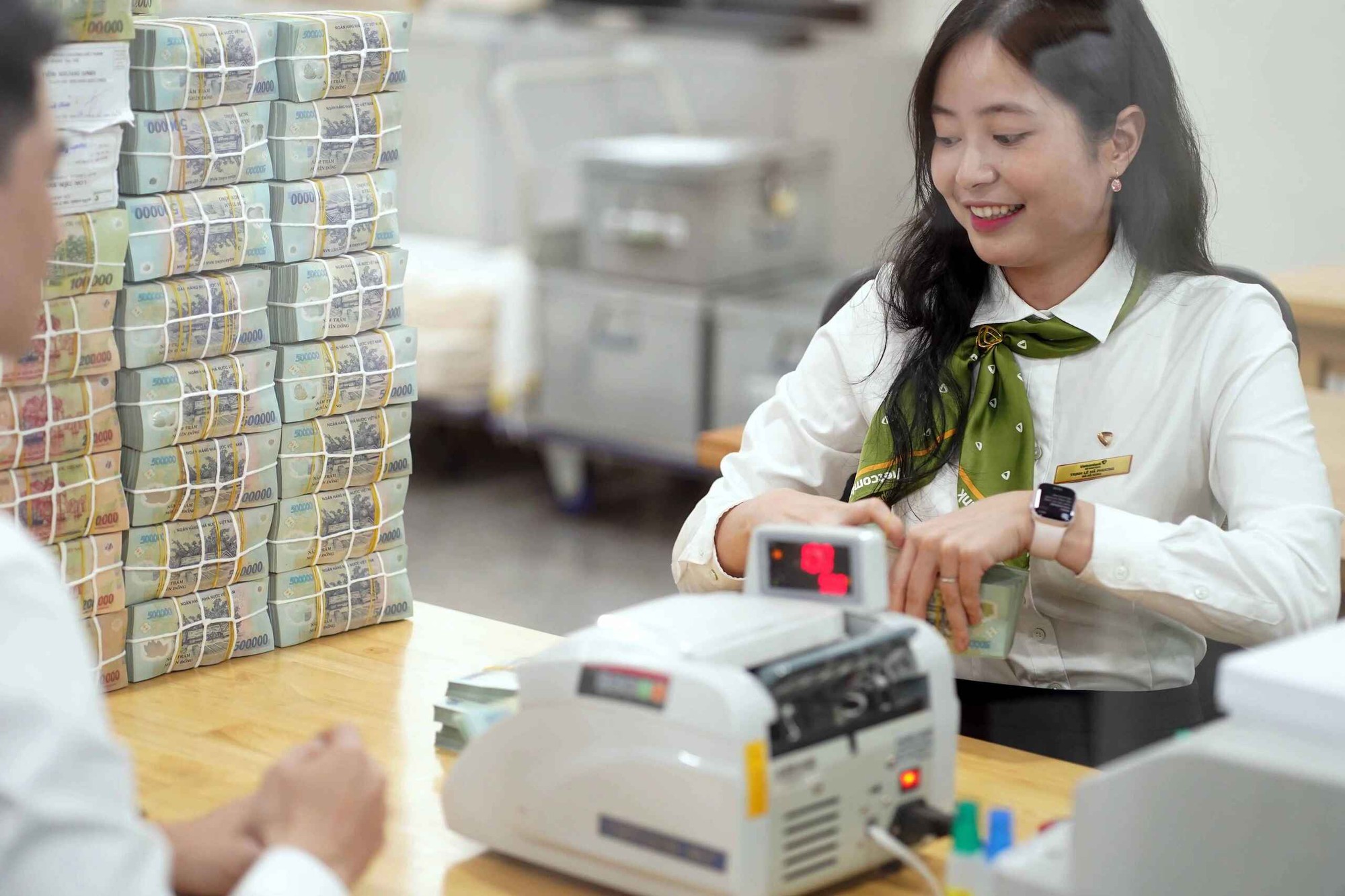 Tiền vẫn đổ vào ngân hàng, vì sao?- Ảnh 1.