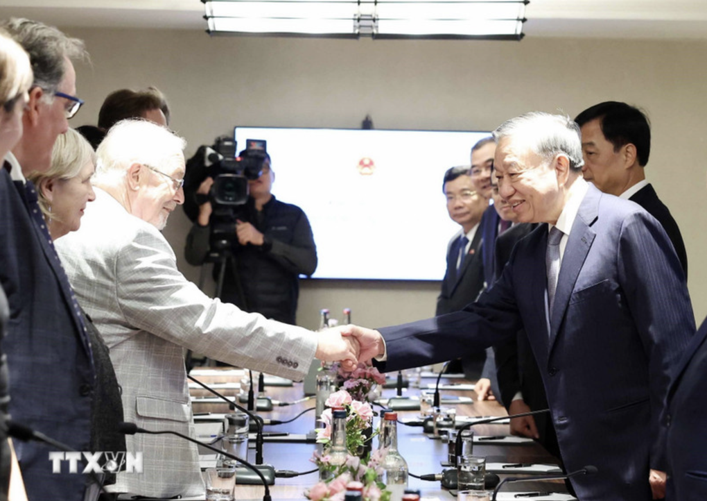 Tổng Bí thư Tô Lâm tiếp Tổng Bí thư Đảng Cộng sản Anh Robert Griffiths - 1