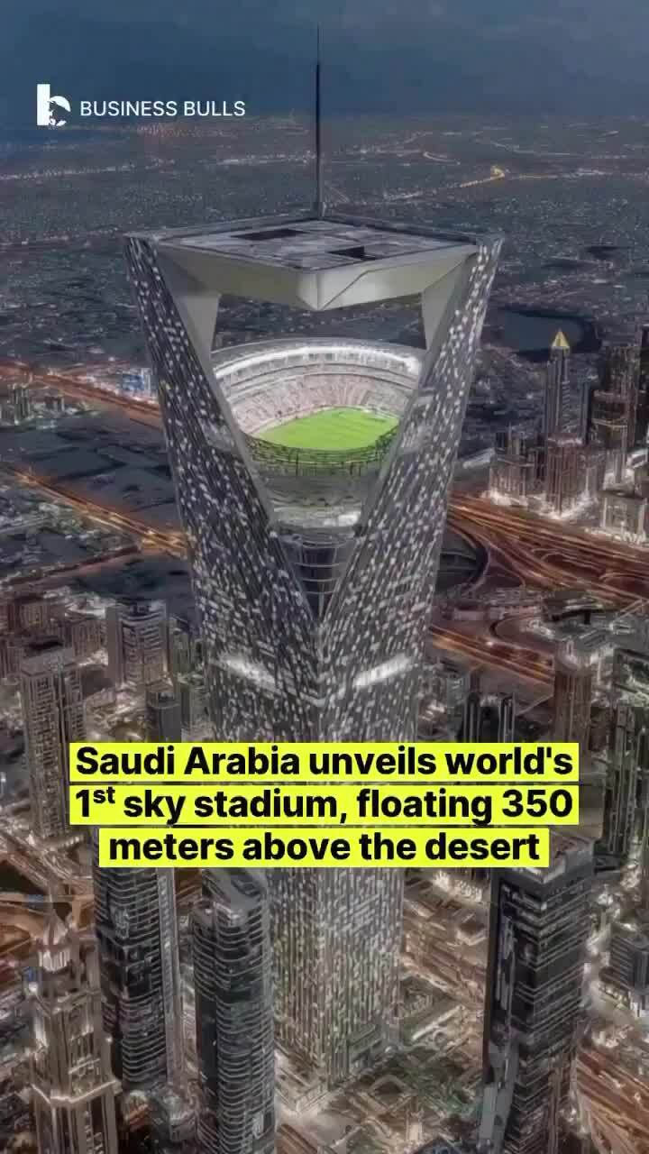 Saudi xây 'SVĐ chọc trời' cho World Cup 2034