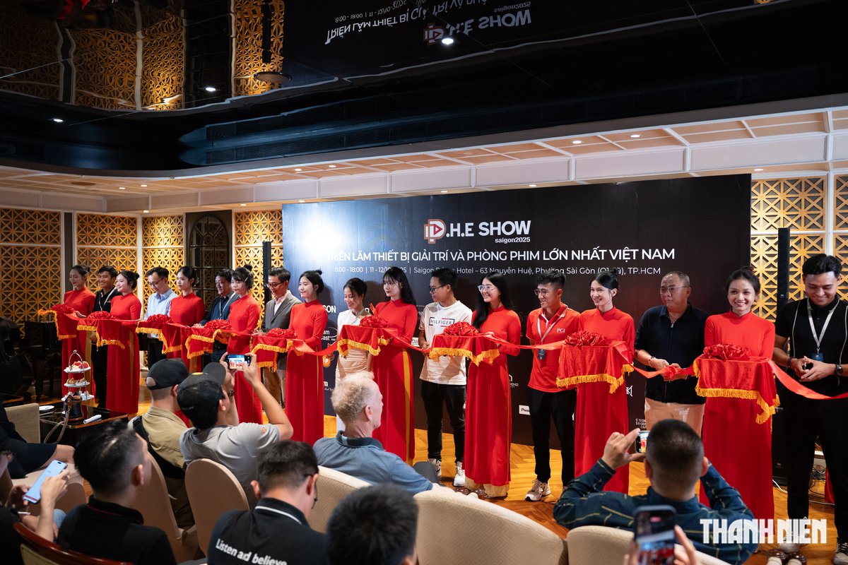 Triển lãm P.H.E Show 2025 khai mạc với nhiều công nghệ giải trí tại gia - Ảnh 1.