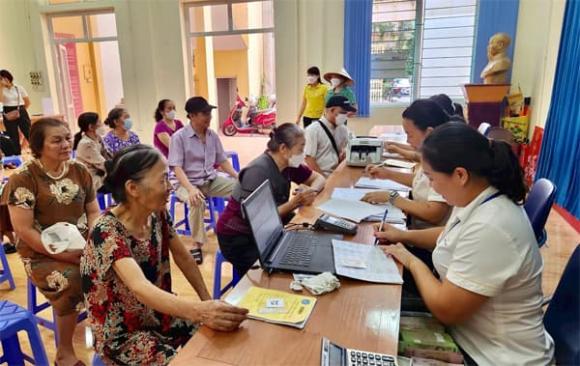 trợ cấp xã hội, hưởng trợ cấp xã hội hàng tháng, tăng lương hưu