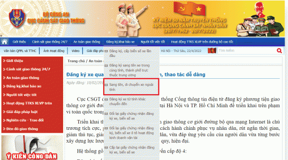 xe máy, sang tên xe máy, kiến thức