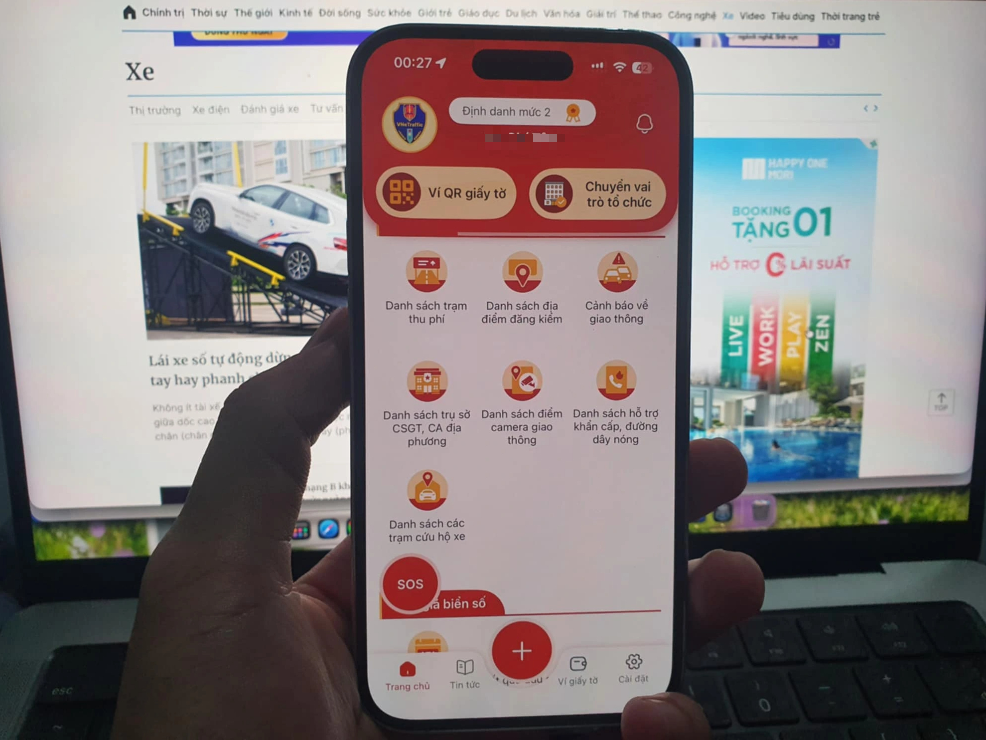 Tra cứu được những gì từ ứng dụng VNetraffic? - Ảnh 1.