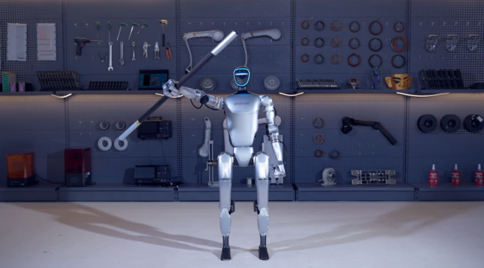 Unitree G1. Ảnh: Unitree Robotics