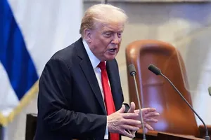 Ông Trump phát biểu tại quốc hội Israel, ca ngợi ‘bình minh lịch sử của Trung Đông’