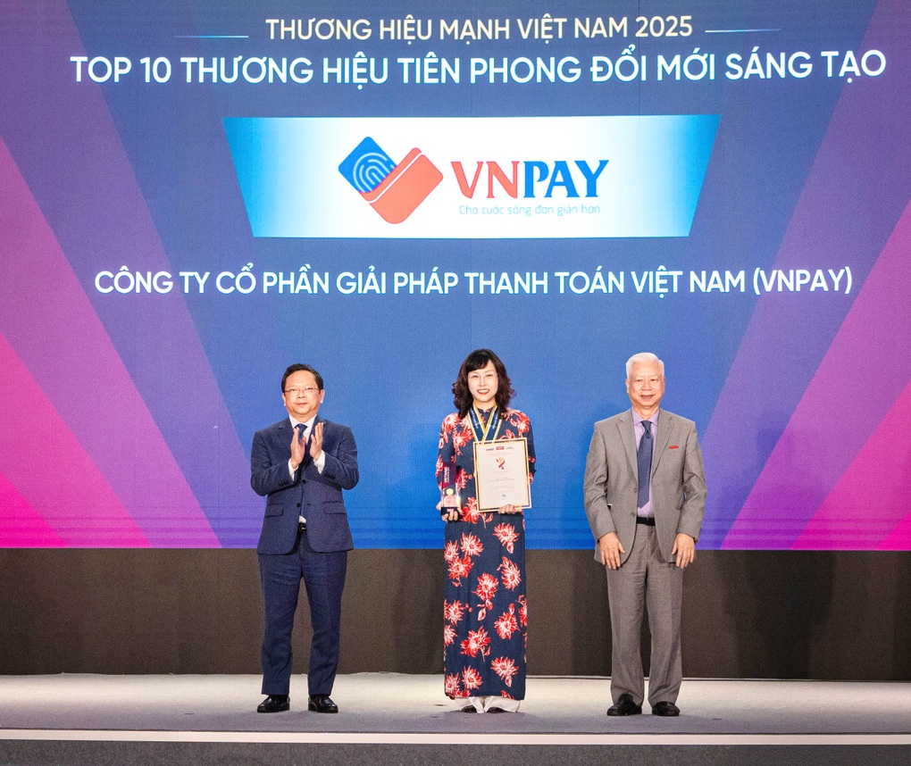 VNPAY được vinh danh tại giải thưởng Thương hiệu mạnh Việt Nam 2025” - 1
